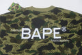 A BATHING APE BAPE x CLOT CAMO OVERPRINT LOGO RELAXED FIT TEE