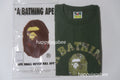 A BATHING APE BITMAP COLLEGE TEE