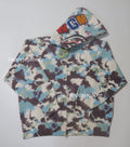 A BATHING APE MAP CAMO SHARK RELAXED FIT FULL ZIP HOODIE