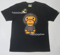 A BATHING APE Ladies' CRYSTAL STONE BIG BABY MILO TEE