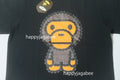 A BATHING APE Ladies' CRYSTAL STONE BIG BABY MILO TEE