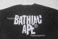 A BATHING APE HEAVY WASHED APE HEAD RELAXED FIT TEE