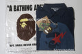 A BATHING APE STA APE HEAD RELAXED FIT DENIM L/S SHIRTS