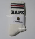 A BATHING APE BAPE STRIPE SOCKS