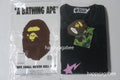 A BATHING APE GARMENT DYE MULTI LOGO RELAXED FIT TEE