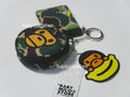 A BATHING APE BABY MILO STORE CARDHOLDER MIRROR KEYCHAIN