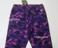 A BATHING APE COLOR CAMO SWEAT PANTS