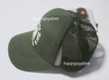 A BATHING APE LOGO COTTON PANEL MESH CAP