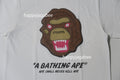 A BATHING APE EMBROIDERY STYLE SOUVENIR LOGO TEE