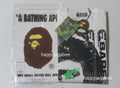 A BATHING APE GARMENT DYE MULTI LOGO RELAXED FIT TEE