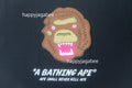 A BATHING APE EMBROIDERY STYLE SOUVENIR LOGO TEE