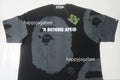 A BATHING APE WATER PRINT APE HEAD RELAXED FIT TEE