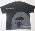 A BATHING APE WATER PRINT APE HEAD RELAXED FIT TEE