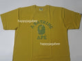 A BATHING APE BITMAP COLLEGE TEE