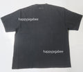 A BATHING APE GARMENT DYE SPRAY PRINT COLLEGE RELAXED FIT TEE