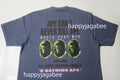 A BATHING APE SLOGAN RELAXED FIT TEE