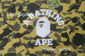 A BATHING APE 11ST CAMO JACQUARD COLLEGE RELAX FIT CREWNECK SWEATSHIRT