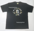 A BATHING APE 1ST CAMO CRAZY STA COLLEGE TEE