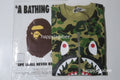 A BATHING APE ABC CAMO SHARK CREWNECK SWEAT SHIRT