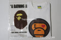 A BATHING APE HEART BABY MILO TEE