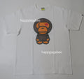 A BATHING APE HEART BABY MILO TEE