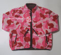 A BATHING APE Ladies' ABC CAMO BOA RIPSTOP REVERSIBLE JACKET