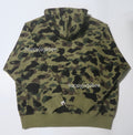 A BATHING APE 1ST CAMO JACQUARD ONE POINT RELAXED FIT PULLOVER HOODIE