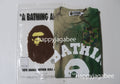 A BATHING APE ICE DYE COLLEGE RELAXED FIT TEE