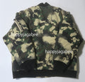 A BATHING APE MAP CAMO BOMBER JACKET