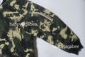 A BATHING APE MAP CAMO BOMBER JACKET