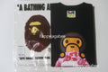 A BATHING APE Ladies' ABC CAMO MILO ON APE HEAD TEE