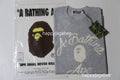 A BATHING APE CHAIN STITCH COLLEGE RELAXED FIT TEE