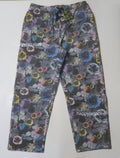 A BATHING APE FLORAL CAMO SWEAT PANTS