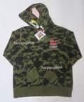 A BATHING APE BAPE x TOM AND JERRY 85TH TOM 1ST CAMO FULL ZIP HOODIE