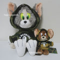 A BATHING APE BAPE x TOM AND JERRY 85TH 1ST CAMO HOODIE DOLL SET