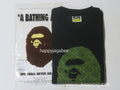 A BATHING APE COLLEGE MONOGRAM APE HEAD RELAXED FIT TEE