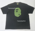 A BATHING APE COLLEGE MONOGRAM APE HEAD RELAXED FIT TEE