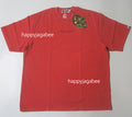 A BATHING APE GARMENT DYE BATHING APE LOGO RELAXED FIT TEE