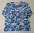 A BATHING APE ABC CAMO NYC ONE POINT L/S TEE