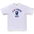 A BATHING APE BAPE x MEDICOM TOY BE@R COLLEGE TEE