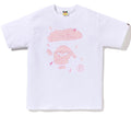 A BATHING APE SAKURA APE FACE TEE