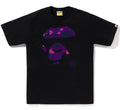 A BATHING APE COLOR CAMO APE FACE TEE