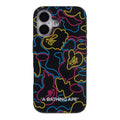 A BATHING APE NEON CAMO IPHONE 16 / IPHONE 16 PLUS CASE