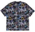 A BATHING APE FLORAL CAMO LOGO RELAXED FIT TEE