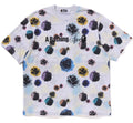 A BATHING APE FLORAL CAMO LOGO RELAXED FIT TEE