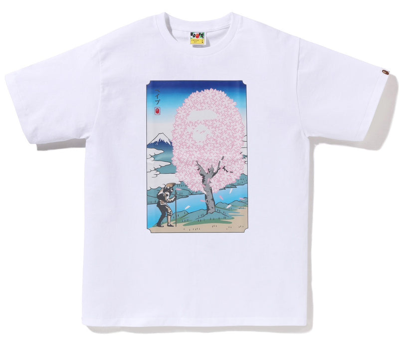 A BATHING APE JAPAN SAKURA TEE