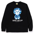 A BATHING APE ABC CAMO BABY MILO L/S TEE