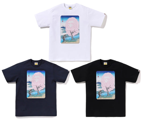 A BATHING APE JAPAN SAKURA TEE