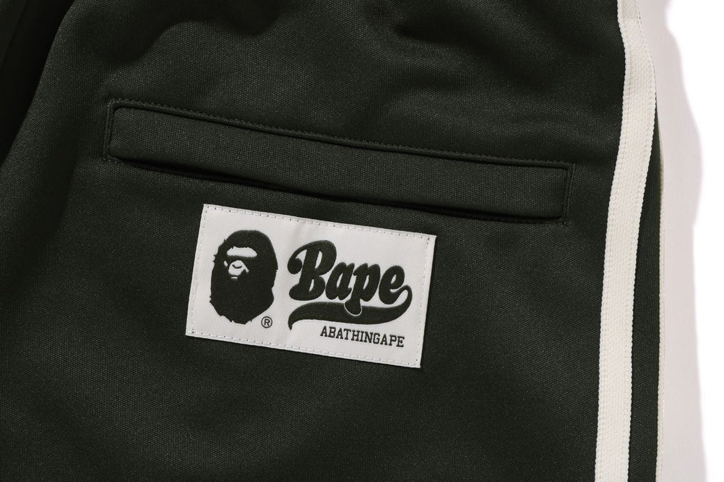 A BATHING APE JERSEY TRACK PANTS