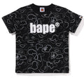 A BATHING APE BAPE KIDS NEON CAMO BAPE TEE